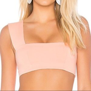 L*Space Peach Bikini Top